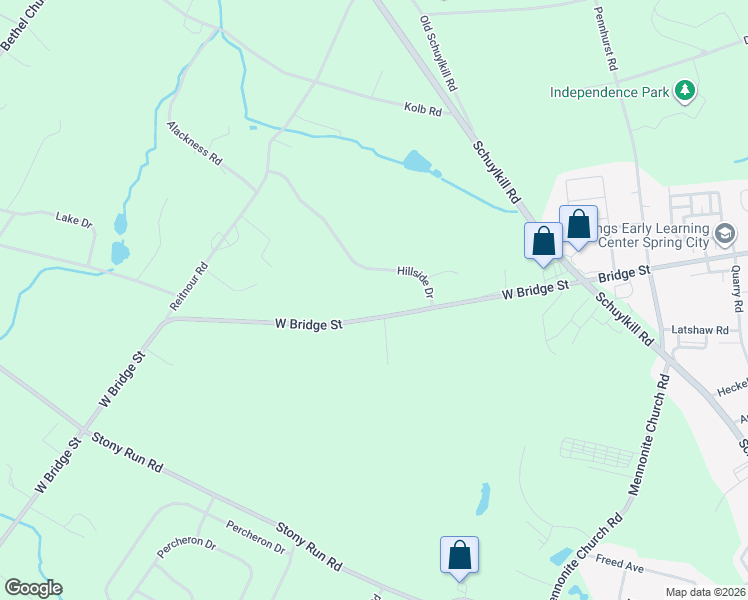 map of restaurants, bars, coffee shops, grocery stores, and more near 1017 West Bridge Street in Spring City