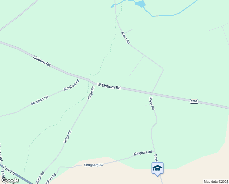 map of restaurants, bars, coffee shops, grocery stores, and more near 1865 West Lisburn Road in Carlisle