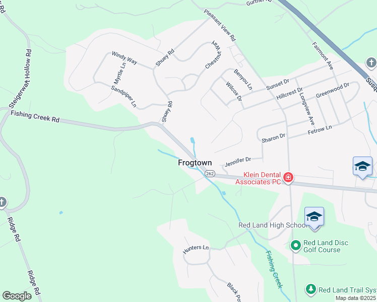 map of restaurants, bars, coffee shops, grocery stores, and more near 655 Fishing Creek Road in New Cumberland