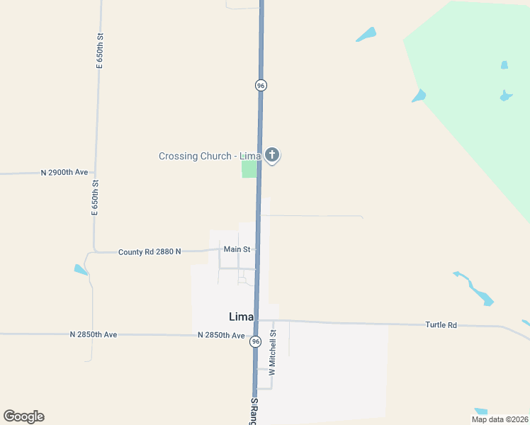 map of restaurants, bars, coffee shops, grocery stores, and more near 618 North Range Line Street in Lima