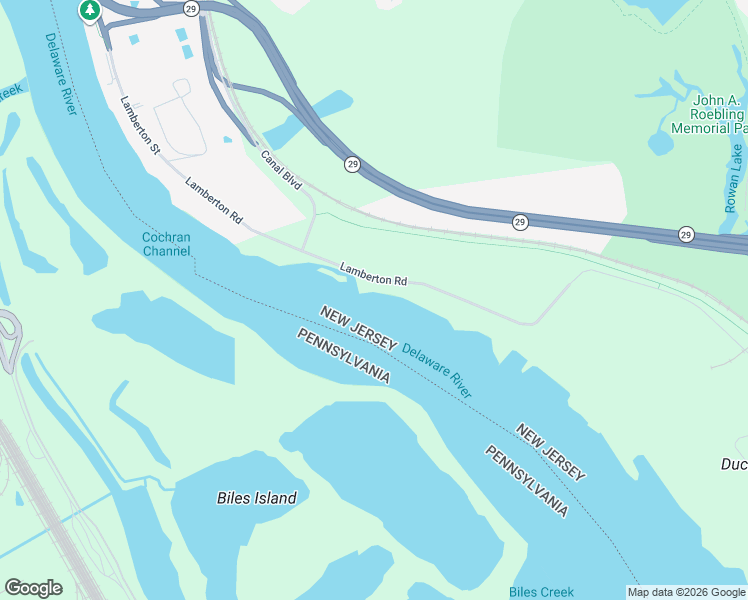 map of restaurants, bars, coffee shops, grocery stores, and more near 2443 Lamberton Road in Hamilton Township