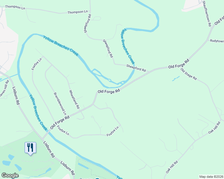 map of restaurants, bars, coffee shops, grocery stores, and more near 103 Bellows Court in Lewisberry