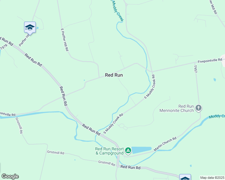 map of restaurants, bars, coffee shops, grocery stores, and more near 1041 Slabach Road in Stevens