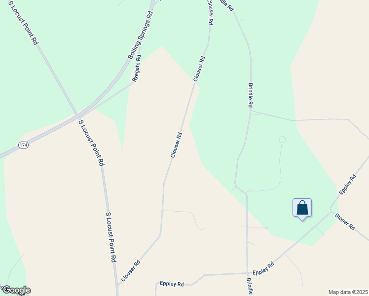 map of restaurants, bars, coffee shops, grocery stores, and more near 189 Clouser Road in Mechanicsburg