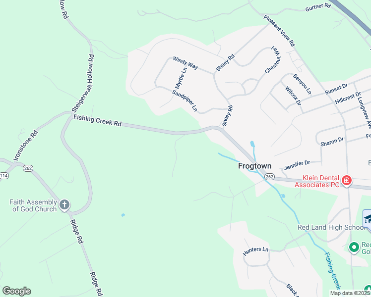 map of restaurants, bars, coffee shops, grocery stores, and more near 688 Fishing Creek Road in New Cumberland