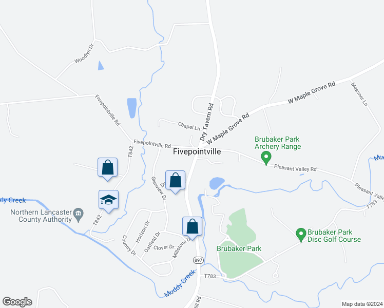 map of restaurants, bars, coffee shops, grocery stores, and more near 1041 Dry Tavern Road in Denver