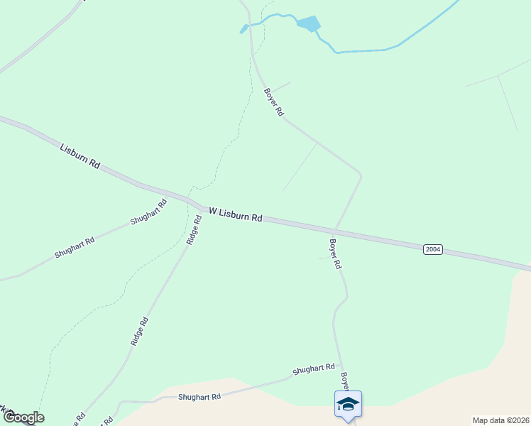 map of restaurants, bars, coffee shops, grocery stores, and more near 1865 West Lisburn Road in Carlisle