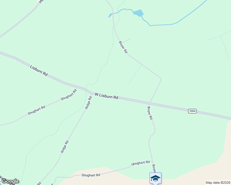 map of restaurants, bars, coffee shops, grocery stores, and more near 1858 West Lisburn Road in Carlisle