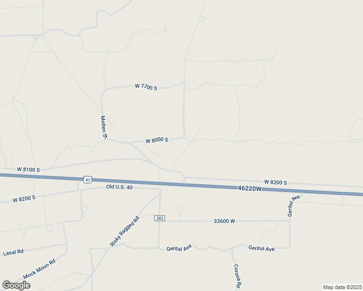 map of restaurants, bars, coffee shops, grocery stores, and more near 33383 West 8000 South in Duchesne