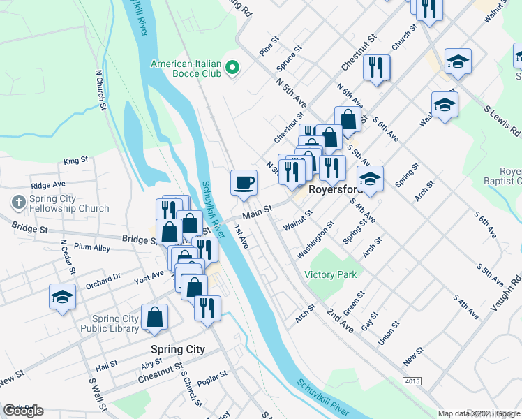 159 Main Street, Royersford PA Walk Score