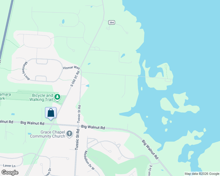 map of restaurants, bars, coffee shops, grocery stores, and more near 8260 Oxbow Road in Westerville