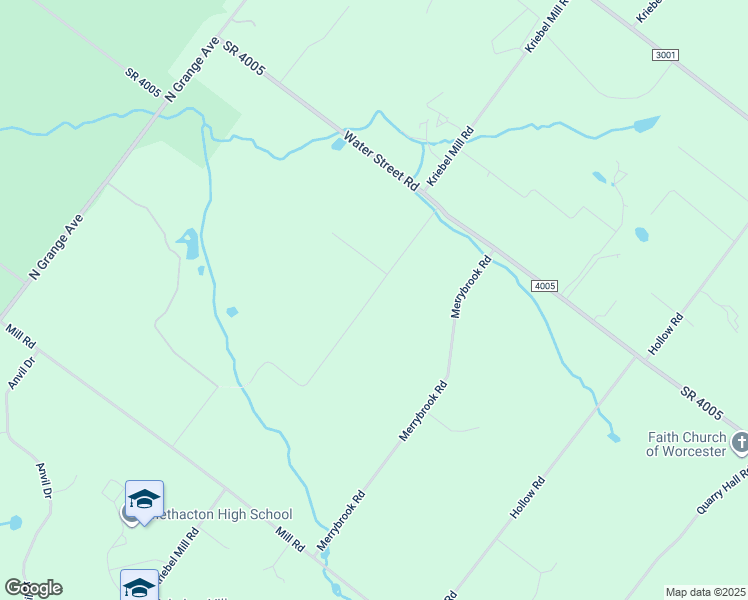 map of restaurants, bars, coffee shops, grocery stores, and more near 1220 Kriebel Mill Road in Collegeville