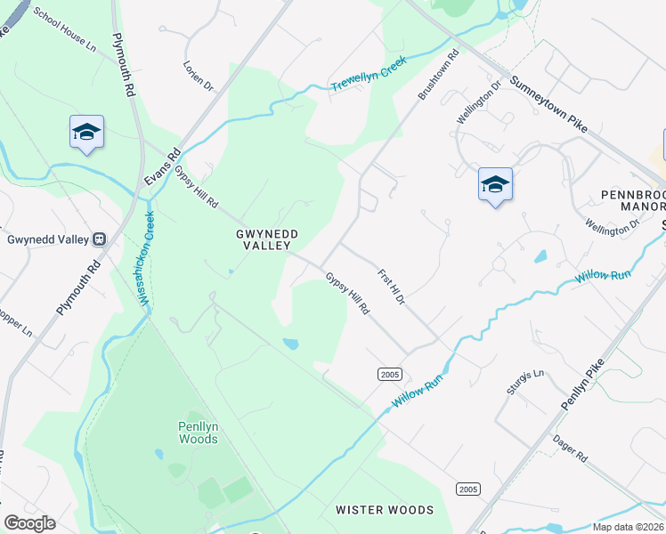 map of restaurants, bars, coffee shops, grocery stores, and more near 1208-1298 Gypsy Hill Road in Montgomery County