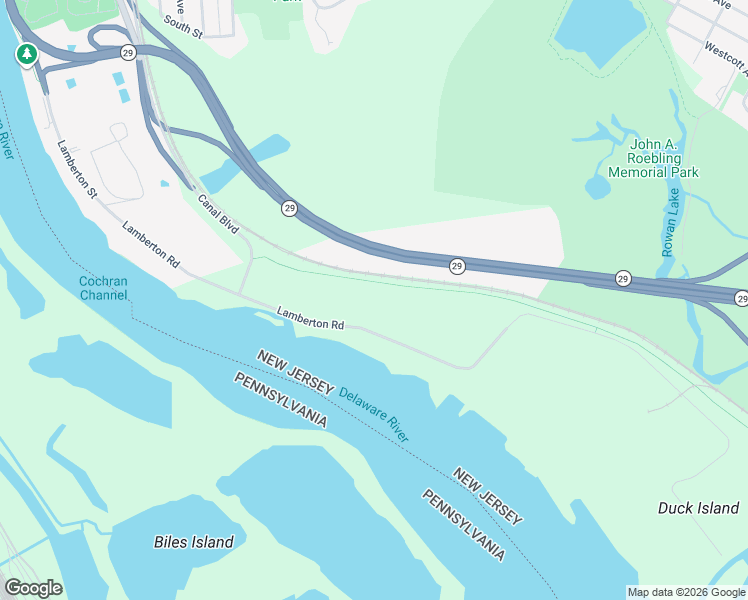map of restaurants, bars, coffee shops, grocery stores, and more near 2443-2445 Lamberton Road in Hamilton Township