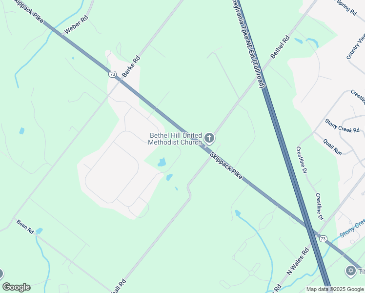 map of restaurants, bars, coffee shops, grocery stores, and more near 15 Umbrell Drive in Norristown