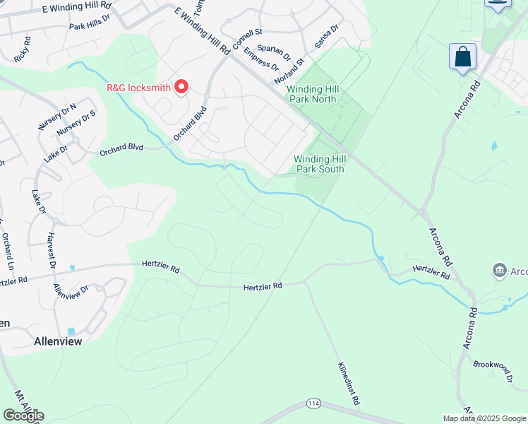 map of restaurants, bars, coffee shops, grocery stores, and more near 797 Aurora Drive in Mechanicsburg