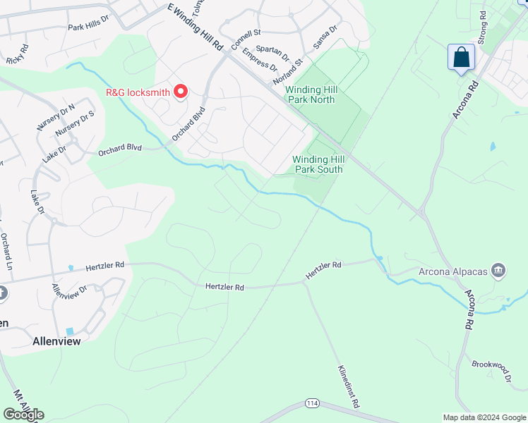 map of restaurants, bars, coffee shops, grocery stores, and more near 799 Aurora Drive in Mechanicsburg