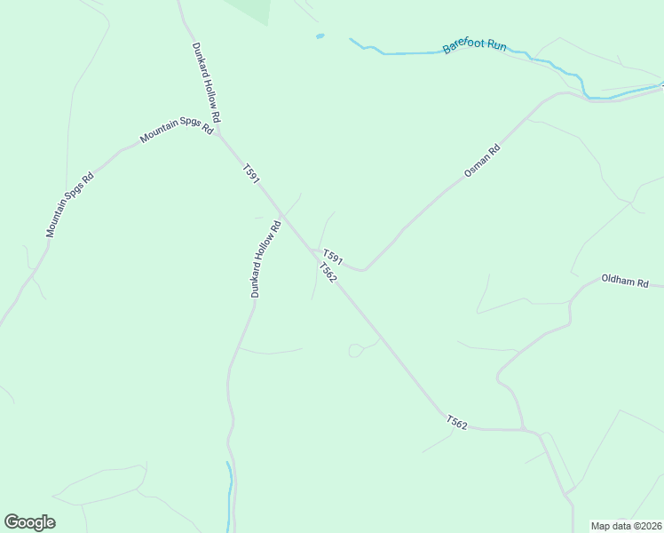 map of restaurants, bars, coffee shops, grocery stores, and more near 291 Osman Road in Bedford County