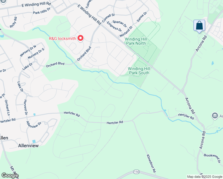 map of restaurants, bars, coffee shops, grocery stores, and more near 799 Aurora Drive in Mechanicsburg
