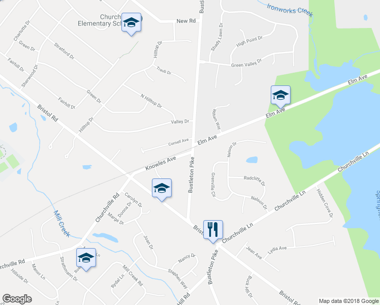 map of restaurants, bars, coffee shops, grocery stores, and more near 6 Knowles Avenue in Southampton