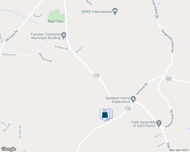 map of restaurants, bars, coffee shops, grocery stores, and more near 659 Lewisberry Road in New Cumberland