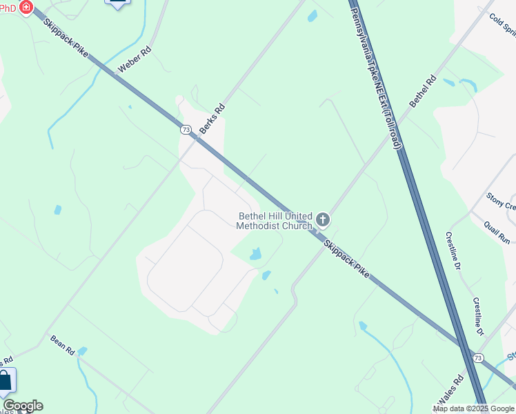 map of restaurants, bars, coffee shops, grocery stores, and more near 2675 Hawthorn Drive in Norristown