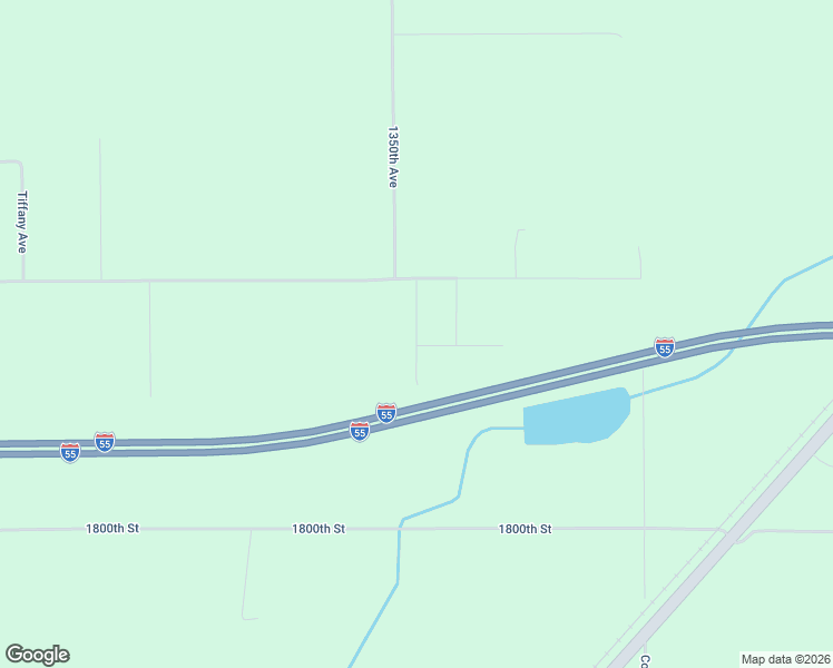 map of restaurants, bars, coffee shops, grocery stores, and more near Innsbrook Avenue in Logan County