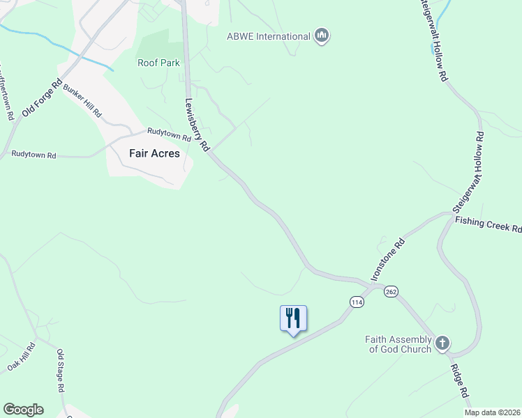 map of restaurants, bars, coffee shops, grocery stores, and more near 659 Lewisberry Road in New Cumberland