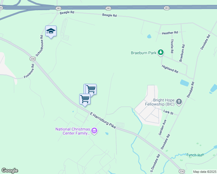 map of restaurants, bars, coffee shops, grocery stores, and more near 267 Cedar Avenue in Middletown
