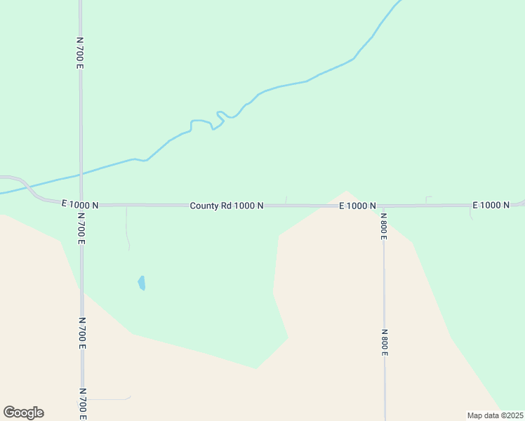 map of restaurants, bars, coffee shops, grocery stores, and more near 7443 County Road 1000 North in Darlington
