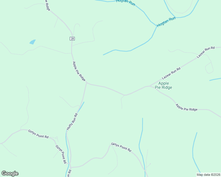 map of restaurants, bars, coffee shops, grocery stores, and more near 1367 Apple Pie Ridge in Wellsburg