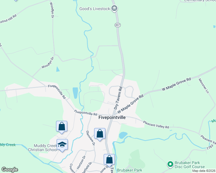 map of restaurants, bars, coffee shops, grocery stores, and more near 587 Greenview Drive in Denver