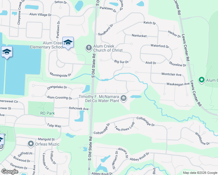 map of restaurants, bars, coffee shops, grocery stores, and more near 6481 Keel Court in Lewis Center