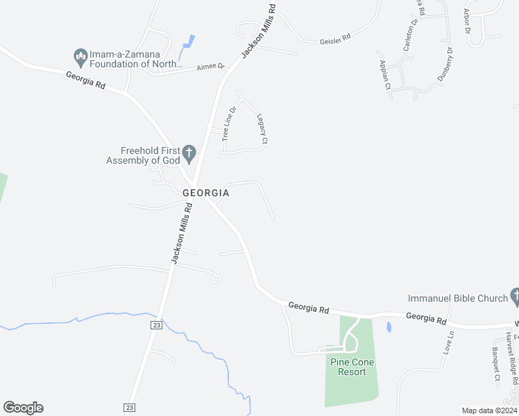 map of restaurants, bars, coffee shops, grocery stores, and more near 12 Risa Benjamin Way in Freehold Township