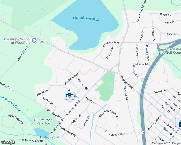 map of restaurants, bars, coffee shops, grocery stores, and more near 1604 Cammar Drive in Monmouth County
