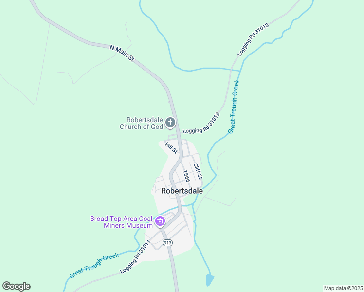 map of restaurants, bars, coffee shops, grocery stores, and more near 337 North Main Street in Robertsdale