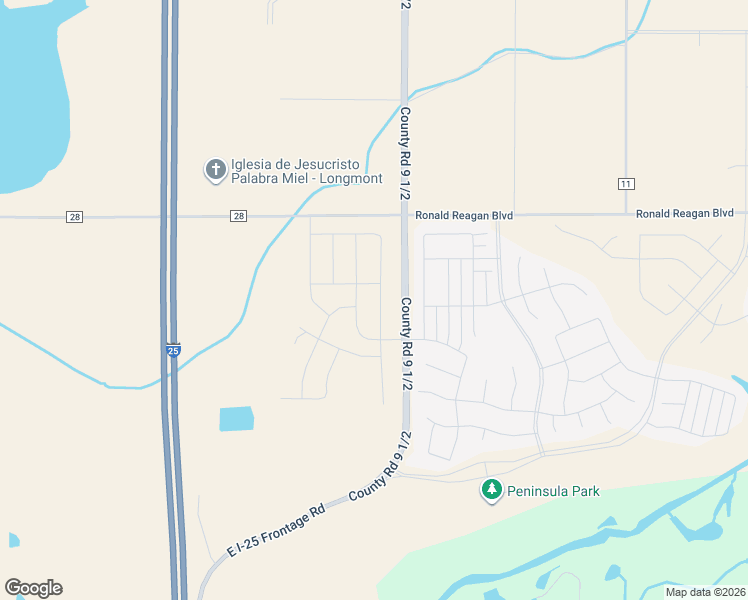 map of restaurants, bars, coffee shops, grocery stores, and more near 12791 Cormorant Place in Longmont
