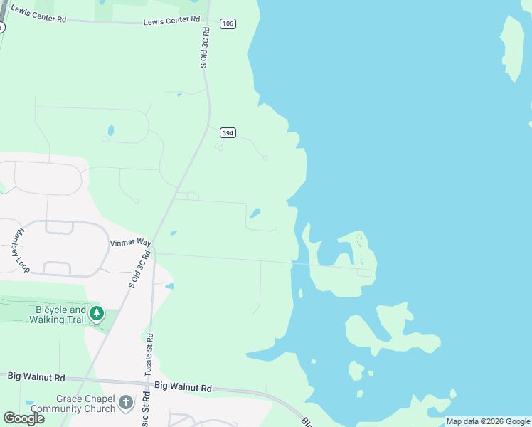 map of restaurants, bars, coffee shops, grocery stores, and more near 4493 South Old 3C Highway in Westerville