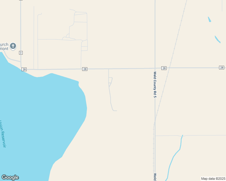 map of restaurants, bars, coffee shops, grocery stores, and more near 1676 County Road 28 in Longmont