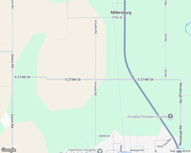 map of restaurants, bars, coffee shops, grocery stores, and more near E 80th in Arcadia