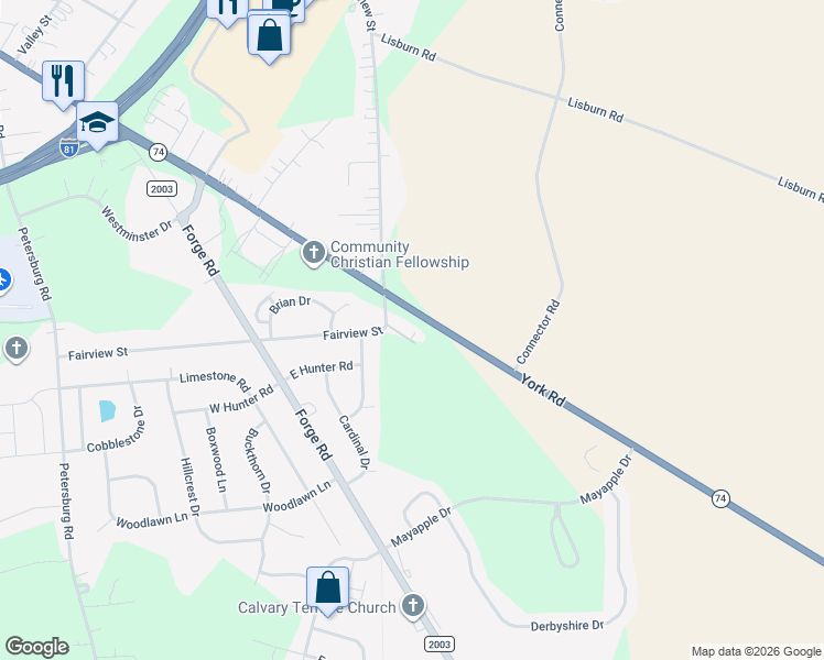 map of restaurants, bars, coffee shops, grocery stores, and more near 19 Wiltshire East Street in Carlisle