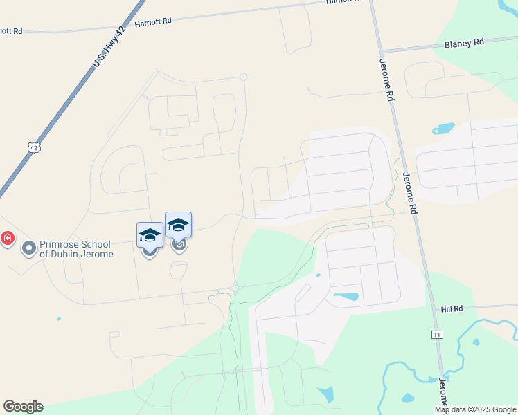map of restaurants, bars, coffee shops, grocery stores, and more near 8434 Chickasaw Way in Plain City