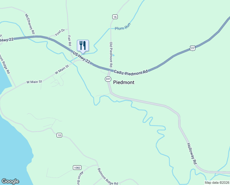 map of restaurants, bars, coffee shops, grocery stores, and more near 33542 Holloway Road in Flushing