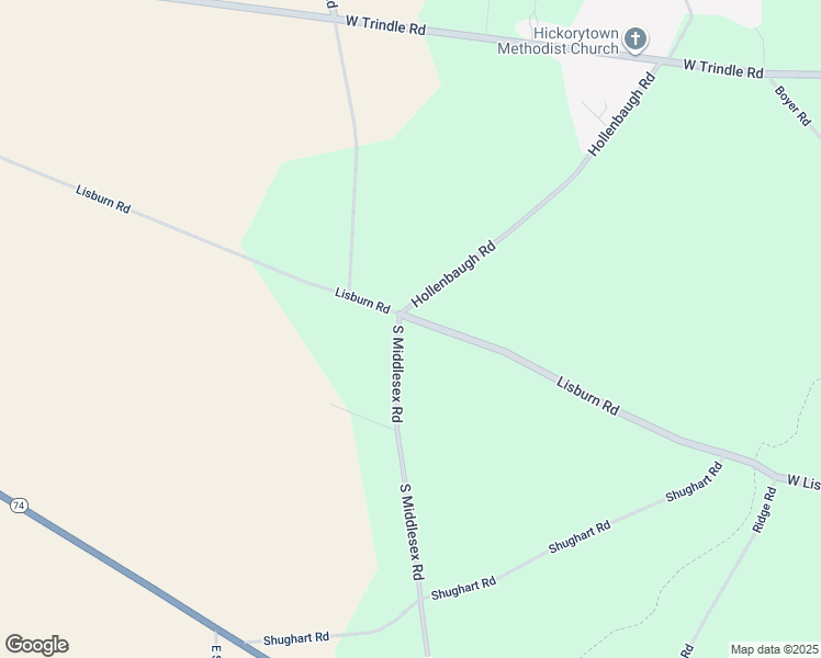 map of restaurants, bars, coffee shops, grocery stores, and more near 800 Lisburn Road in Carlisle