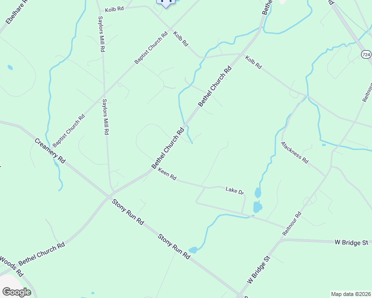 map of restaurants, bars, coffee shops, grocery stores, and more near 553 Bethel Church Road in Spring City