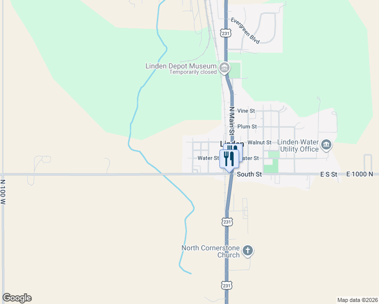 map of restaurants, bars, coffee shops, grocery stores, and more near 321 Walnut Street in Linden