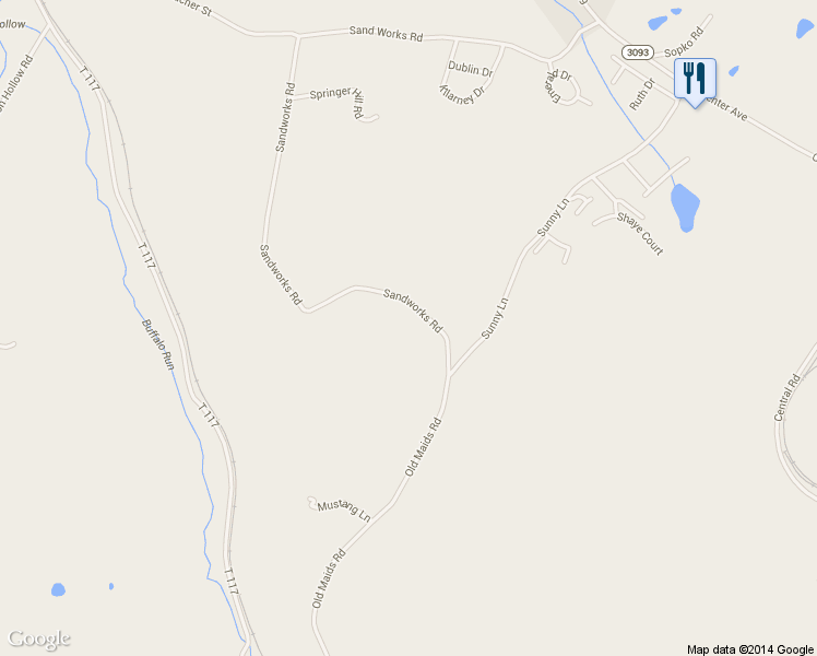 map of restaurants, bars, coffee shops, grocery stores, and more near 480 Sandworks Road in Hunker