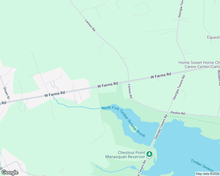 map of restaurants, bars, coffee shops, grocery stores, and more near 511 West Farms Road in Howell Township