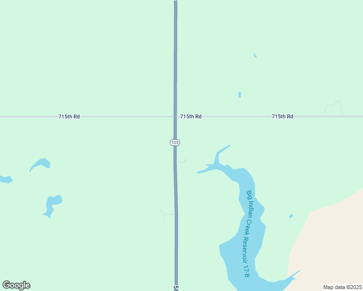 map of restaurants, bars, coffee shops, grocery stores, and more near 71484 Nebraska 103 in Jansen