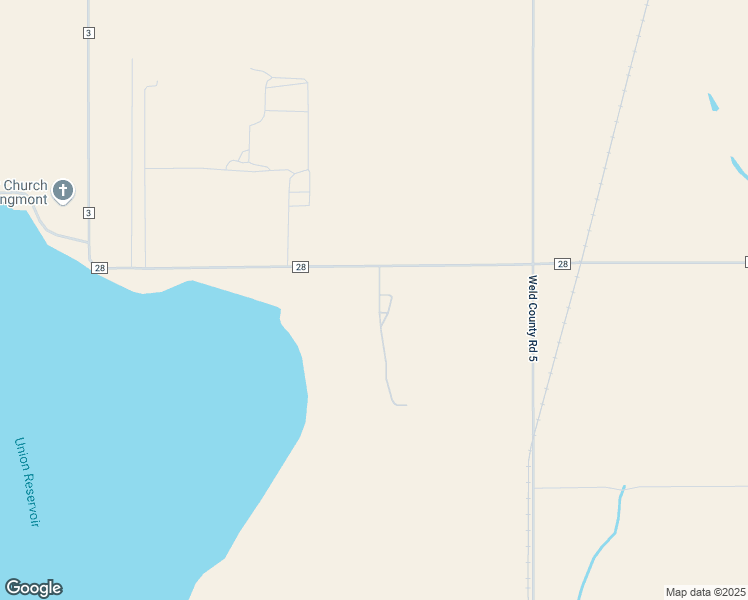 map of restaurants, bars, coffee shops, grocery stores, and more near 1676 County Road 28 in Longmont